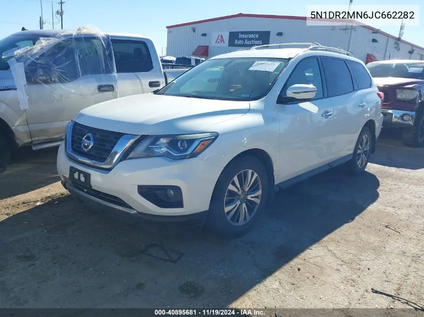 5N1DR2MN6JC662282 2018 Nissan Pathfinder Sv