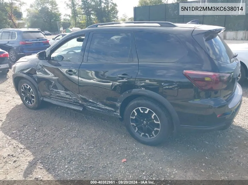 5N1DR2MM3KC638014 2019 Nissan Pathfinder Sv