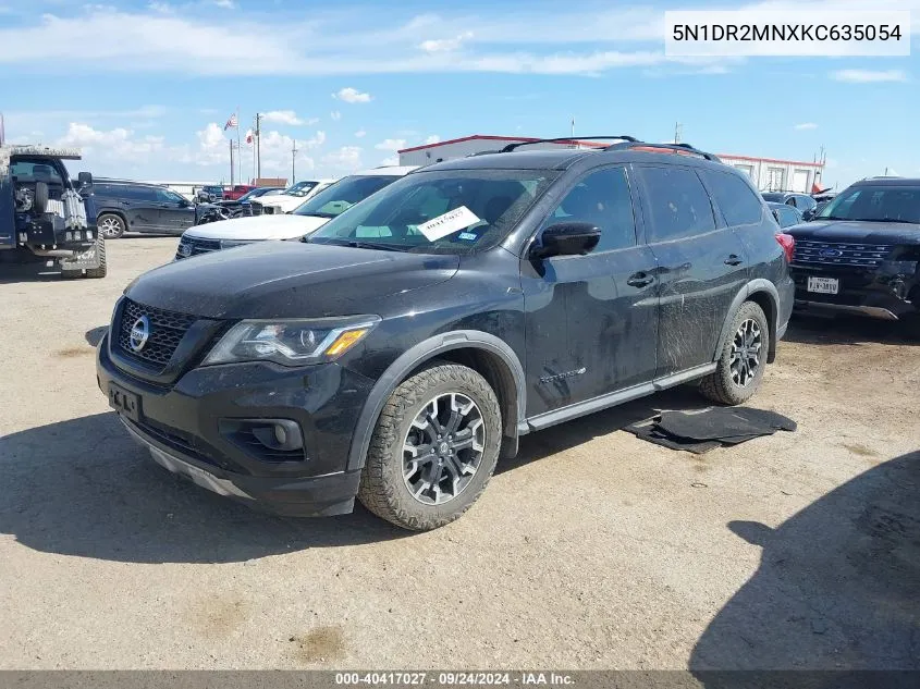 5N1DR2MNXKC635054 2019 Nissan Pathfinder S/Sl/Sv