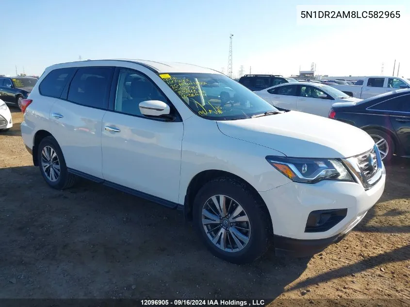 2020 Nissan Pathfinder VIN: 5N1DR2AM8LC582965 Lot: 12096905