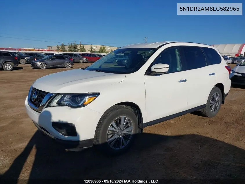 2020 Nissan Pathfinder VIN: 5N1DR2AM8LC582965 Lot: 12096905