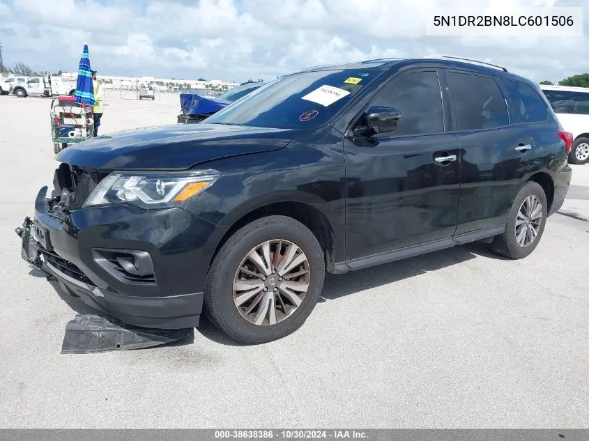 2020 Nissan Pathfinder Sv 2Wd VIN: 5N1DR2BN8LC601506 Lot: 38638386