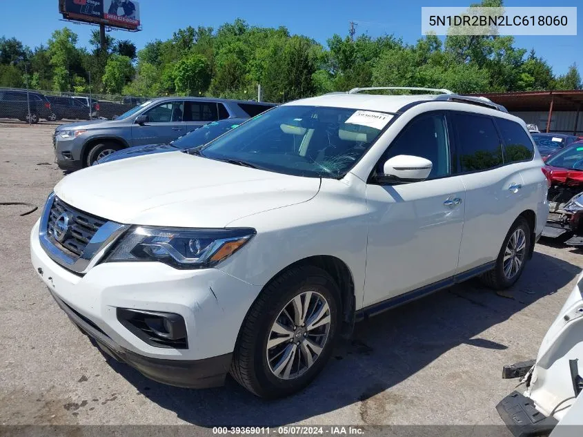 2020 Nissan Pathfinder Sv 2Wd VIN: 5N1DR2BN2LC618060 Lot: 39369011