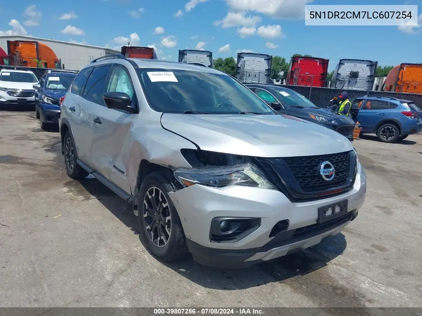 2020 Nissan Pathfinder Sl 4Wd VIN: 5N1DR2CM7LC607254 Lot: 39807286