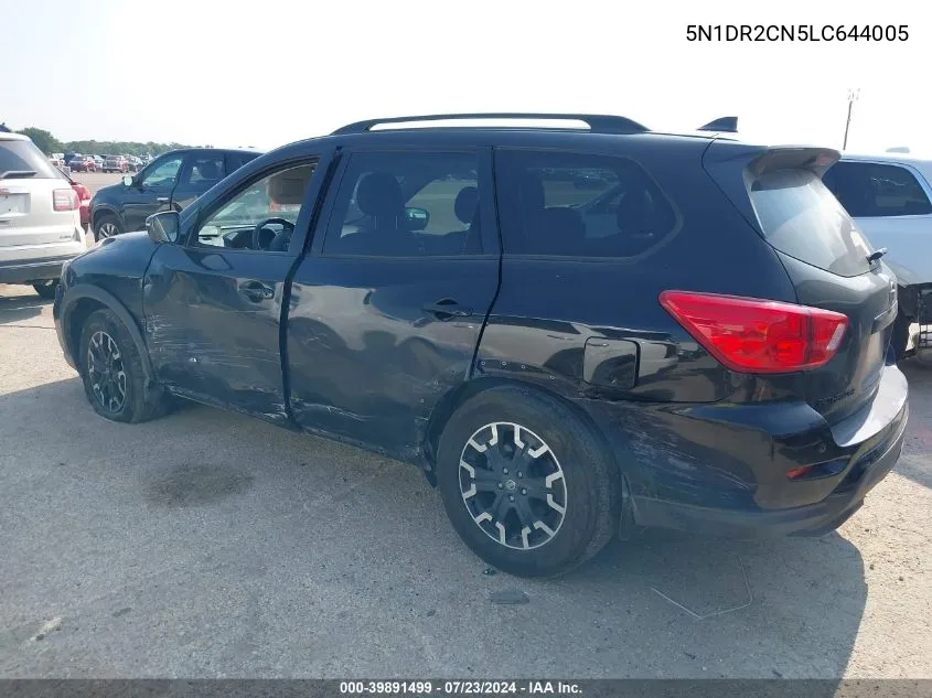 5N1DR2CN5LC644005 2020 Nissan Pathfinder Sl 2Wd