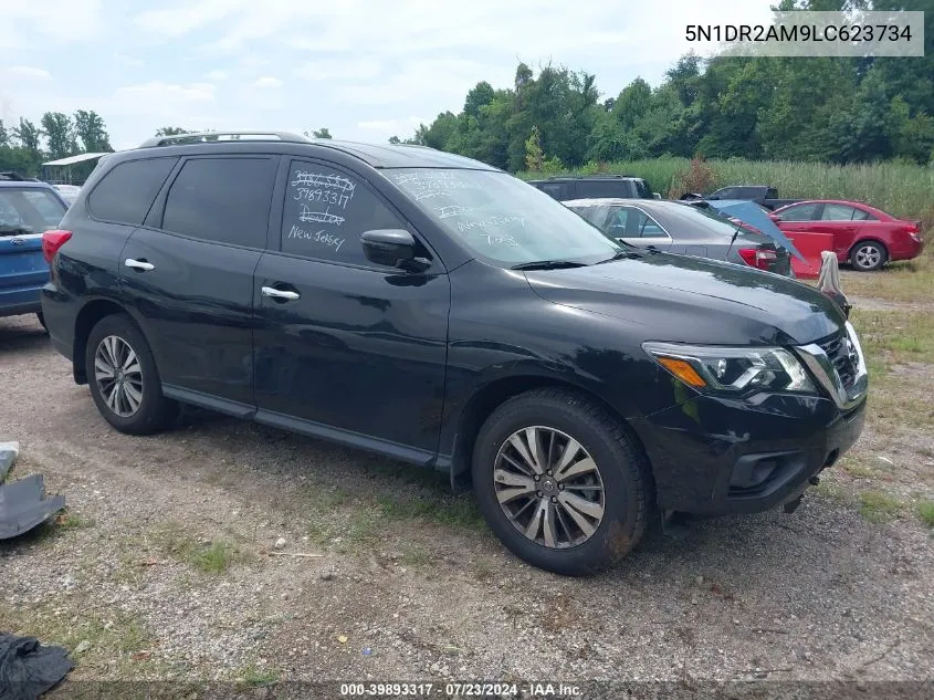 2020 Nissan Pathfinder S 4Wd VIN: 5N1DR2AM9LC623734 Lot: 39893317