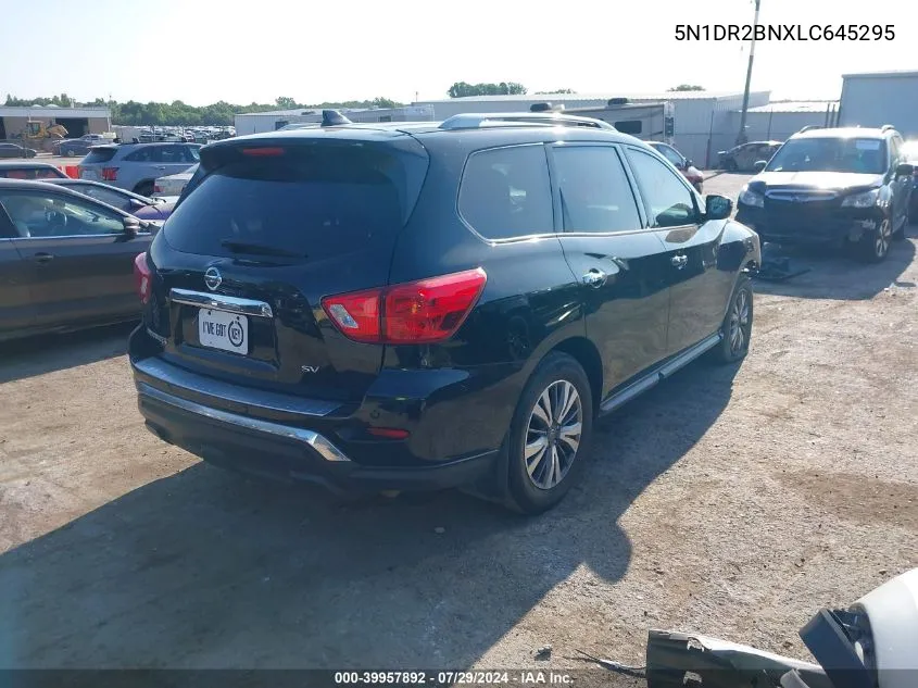 2020 Nissan Pathfinder Sv 2Wd VIN: 5N1DR2BNXLC645295 Lot: 39957892