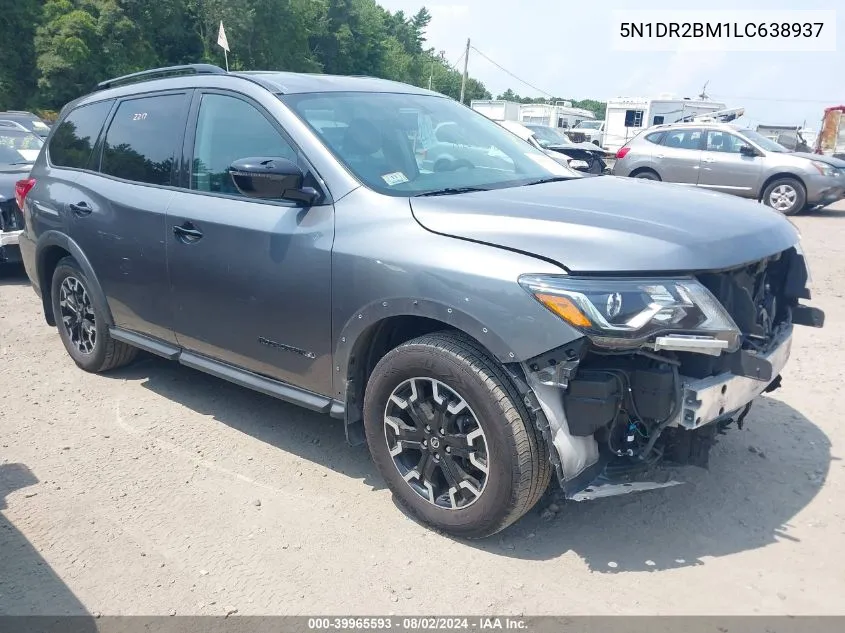 2020 Nissan Pathfinder Sv 4Wd VIN: 5N1DR2BM1LC638937 Lot: 39965593