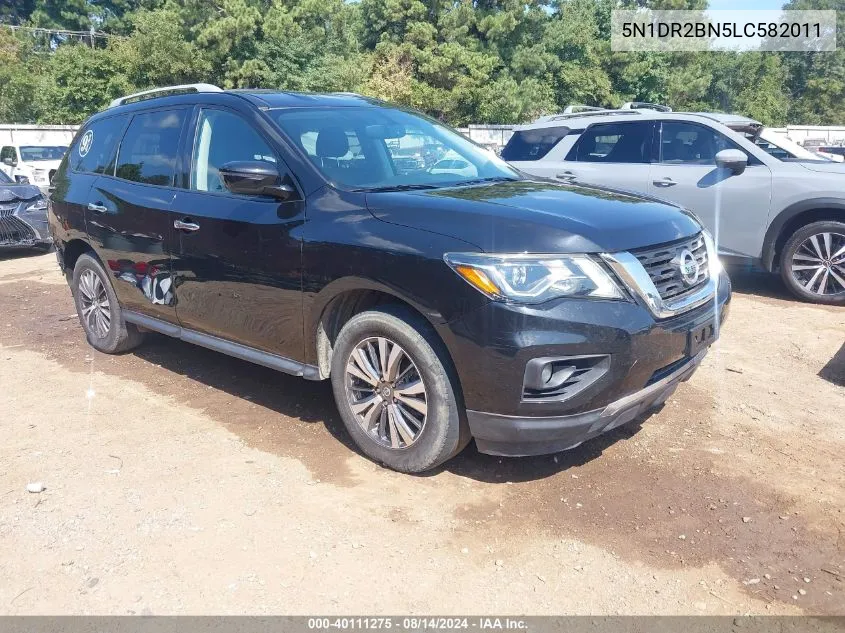 2020 Nissan Pathfinder Sv 2Wd VIN: 5N1DR2BN5LC582011 Lot: 40111275