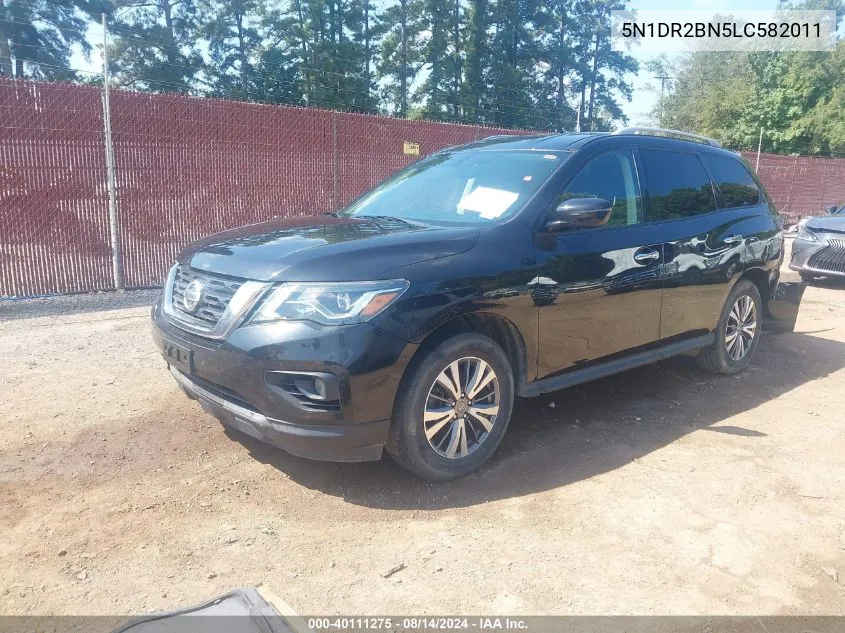 2020 Nissan Pathfinder Sv 2Wd VIN: 5N1DR2BN5LC582011 Lot: 40111275