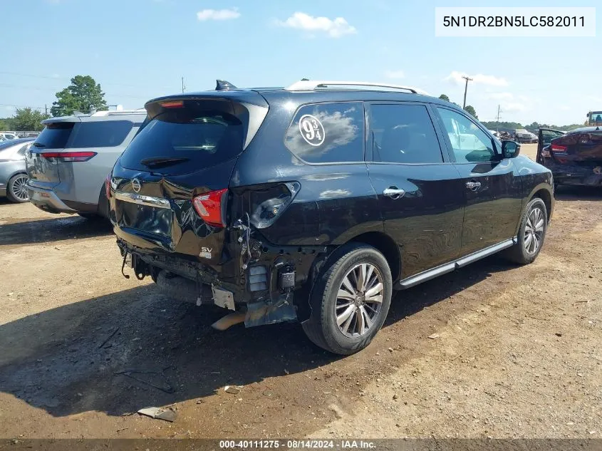 5N1DR2BN5LC582011 2020 Nissan Pathfinder Sv 2Wd