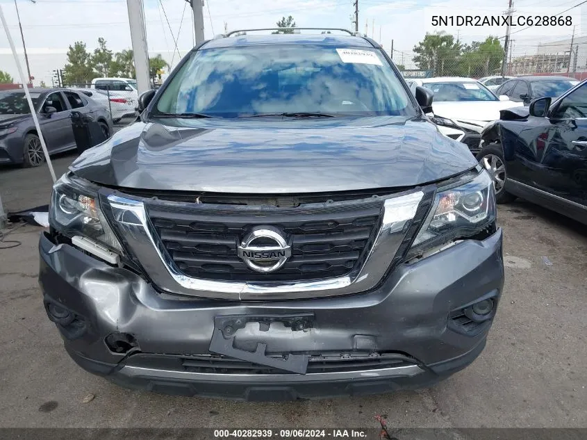 2020 Nissan Pathfinder S 2Wd VIN: 5N1DR2ANXLC628868 Lot: 40282939