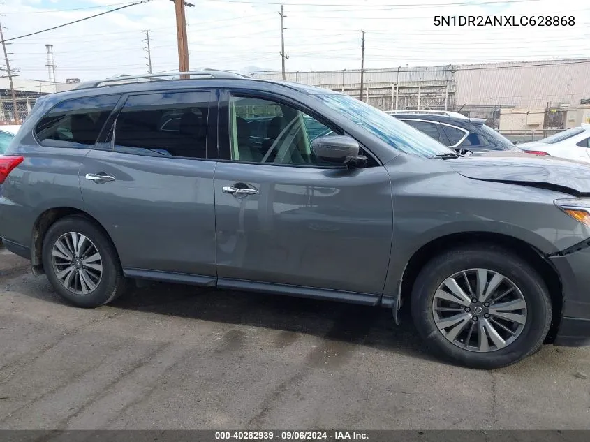 2020 Nissan Pathfinder S 2Wd VIN: 5N1DR2ANXLC628868 Lot: 40282939