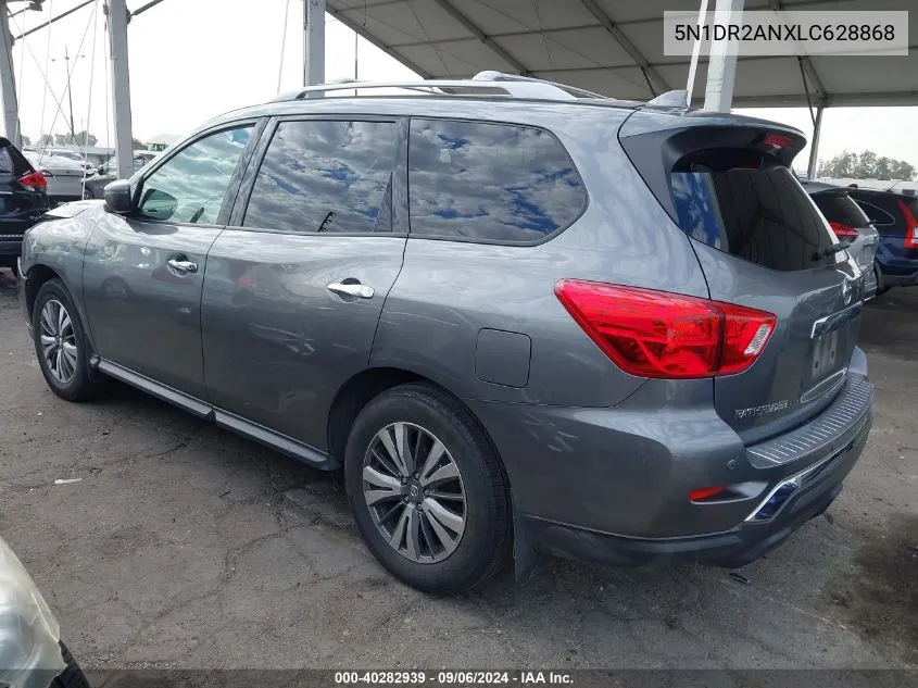 2020 Nissan Pathfinder S 2Wd VIN: 5N1DR2ANXLC628868 Lot: 40282939