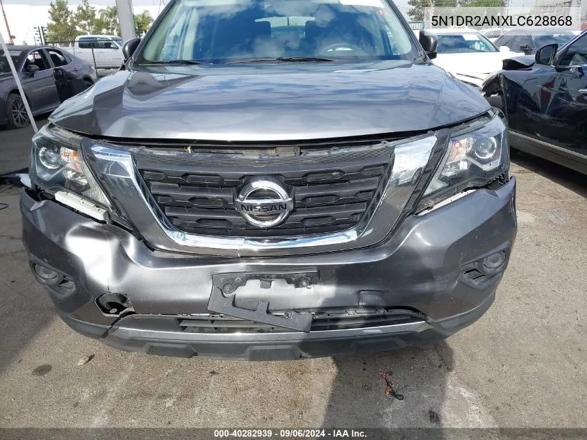 5N1DR2ANXLC628868 2020 Nissan Pathfinder S 2Wd