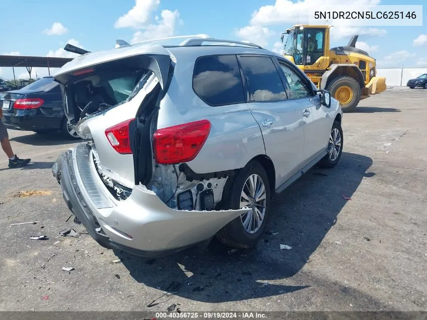 2020 Nissan Pathfinder Sl 2Wd VIN: 5N1DR2CN5LC625146 Lot: 40356725