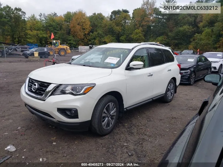 2020 Nissan Pathfinder Sl 4Wd VIN: 5N1DR2CM0LC633212 Lot: 40405273