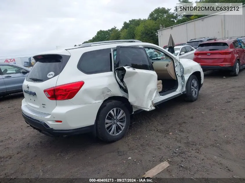 5N1DR2CM0LC633212 2020 Nissan Pathfinder Sl 4Wd