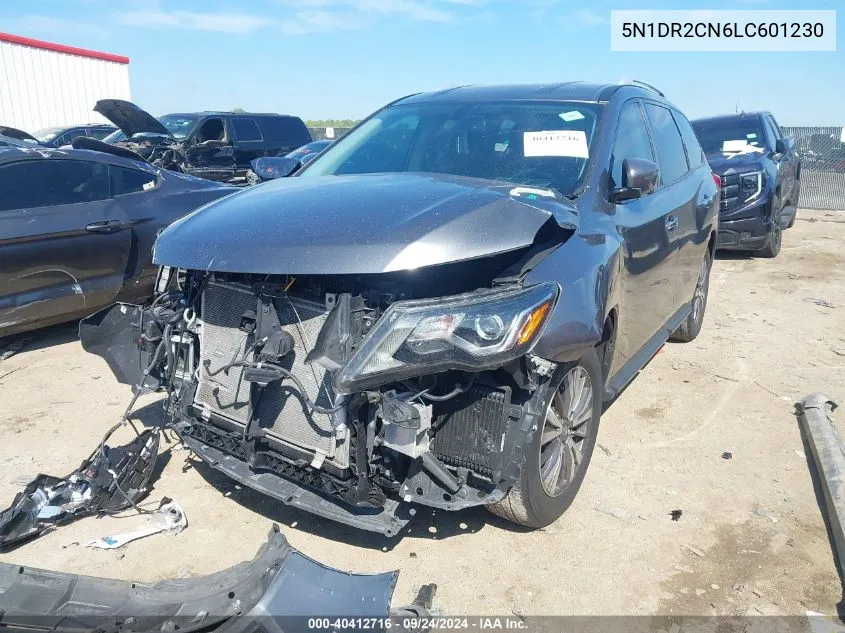 2020 Nissan Pathfinder Sl VIN: 5N1DR2CN6LC601230 Lot: 40412716