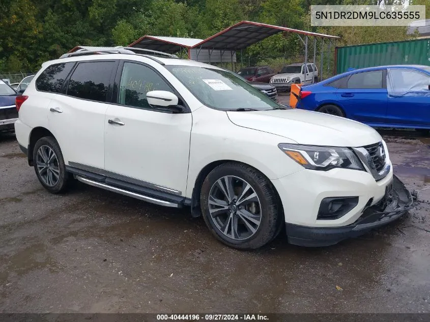 2020 Nissan Pathfinder Platinum 4Wd VIN: 5N1DR2DM9LC635555 Lot: 40444196