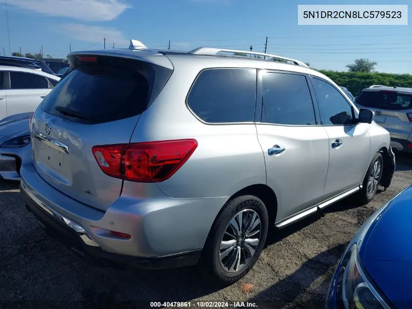 2020 Nissan Pathfinder Sl 2Wd VIN: 5N1DR2CN8LC579523 Lot: 40479861