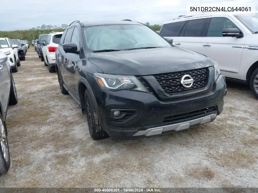 2020 Nissan Pathfinder Sl 2Wd VIN: 5N1DR2CN4LC644061 Lot: 40505301