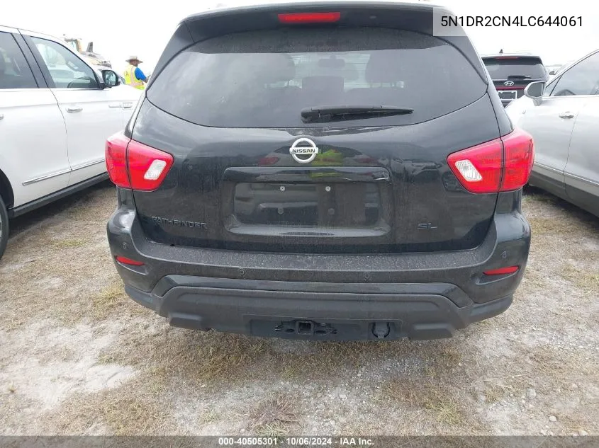 2020 Nissan Pathfinder Sl 2Wd VIN: 5N1DR2CN4LC644061 Lot: 40505301