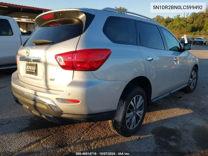 5N1DR2BN0LC599492 2020 Nissan Pathfinder Sv