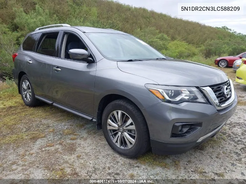 2020 Nissan Pathfinder Sl VIN: 5N1DR2CN3LC588209 Lot: 40517411