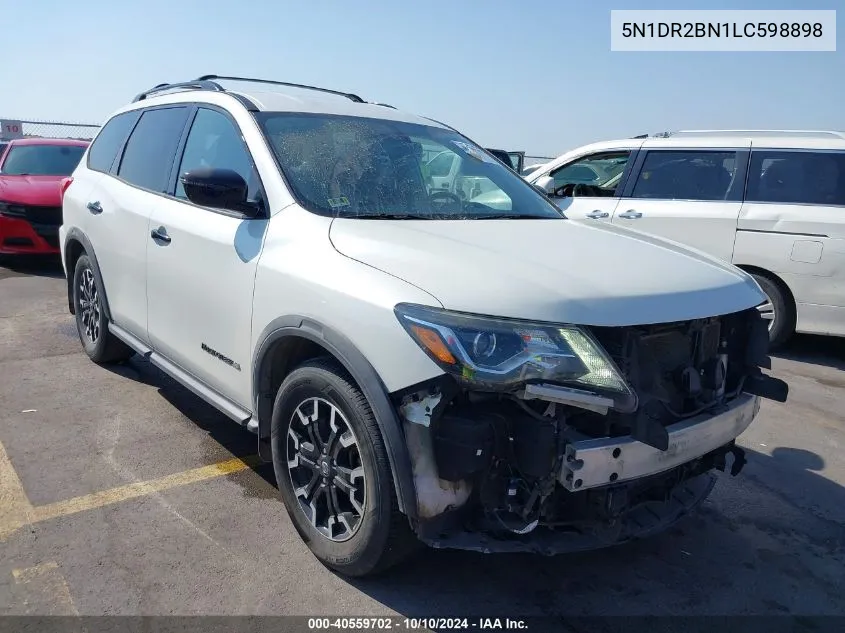 2020 Nissan Pathfinder Sv 2Wd VIN: 5N1DR2BN1LC598898 Lot: 40559702