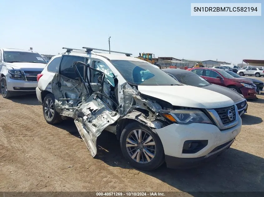 2020 Nissan Pathfinder Sv VIN: 5N1DR2BM7LC582194 Lot: 40571269