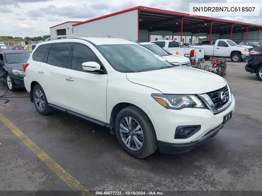 2020 Nissan Pathfinder Sv 2Wd VIN: 5N1DR2BN7LC618507 Lot: 40577723