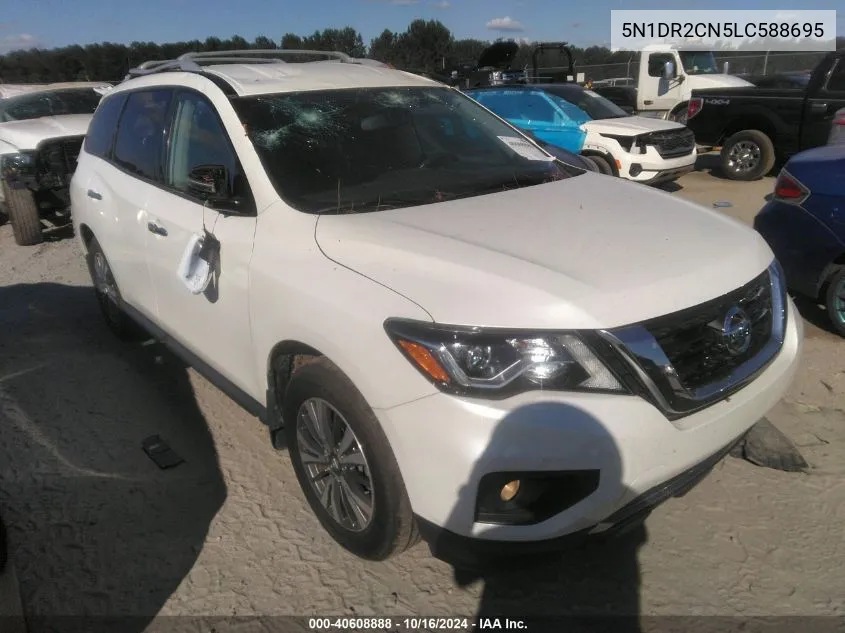 2020 Nissan Pathfinder Sl 2Wd VIN: 5N1DR2CN5LC588695 Lot: 40608888