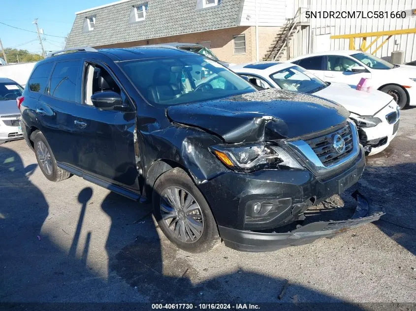 2020 Nissan Pathfinder Sl 4Wd VIN: 5N1DR2CM7LC581660 Lot: 40617730