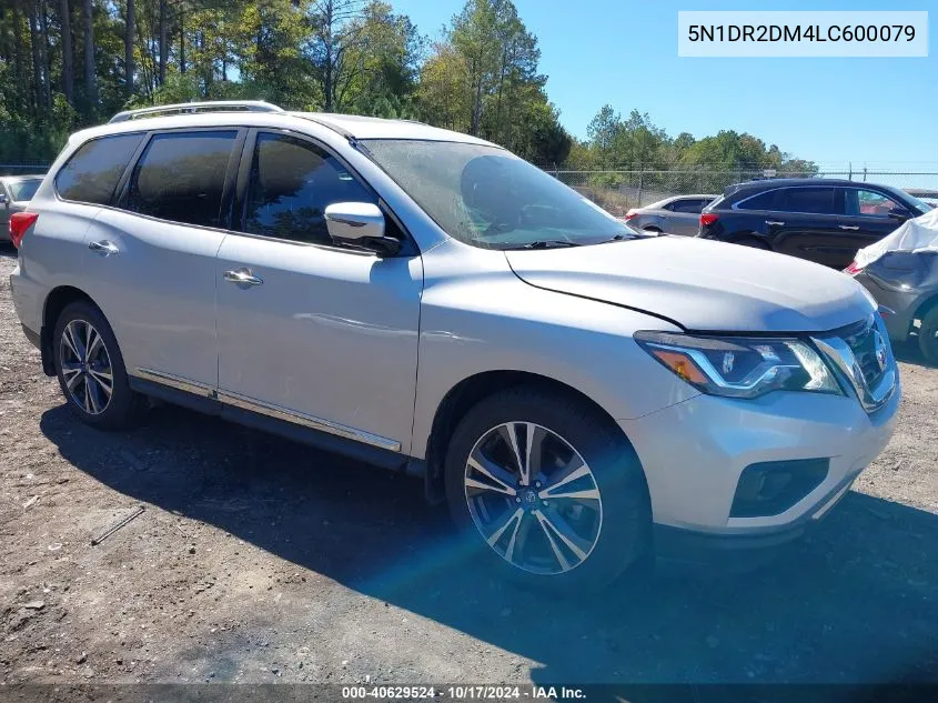 2020 Nissan Pathfinder Platinum 4Wd VIN: 5N1DR2DM4LC600079 Lot: 40629524