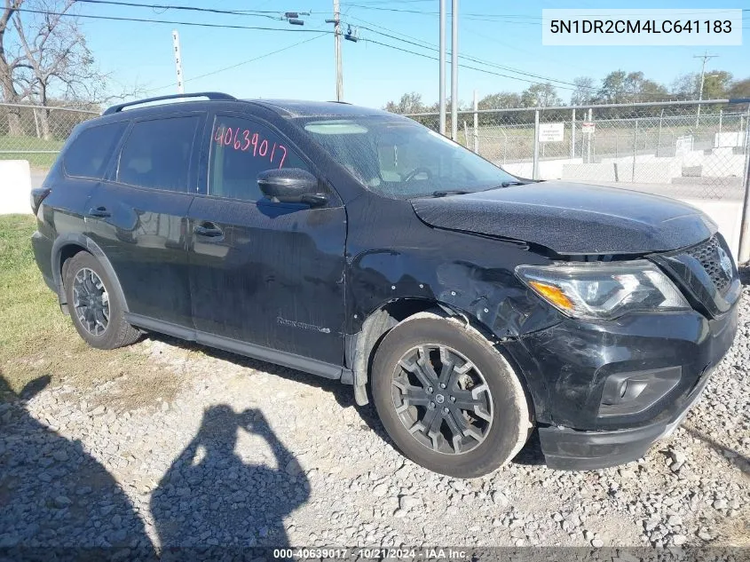 2020 Nissan Pathfinder Sl 4Wd VIN: 5N1DR2CM4LC641183 Lot: 40639017