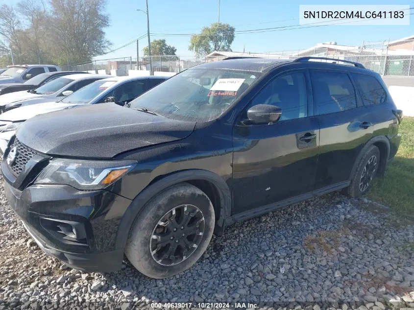 2020 Nissan Pathfinder Sl 4Wd VIN: 5N1DR2CM4LC641183 Lot: 40639017