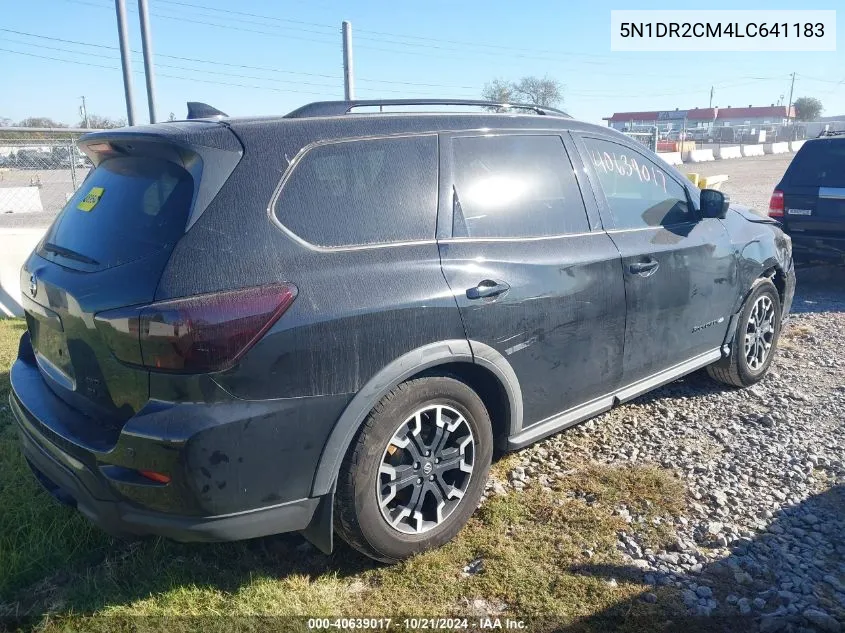 2020 Nissan Pathfinder Sl 4Wd VIN: 5N1DR2CM4LC641183 Lot: 40639017