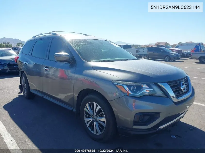 2020 Nissan Pathfinder S 2Wd VIN: 5N1DR2AN9LC623144 Lot: 40676895