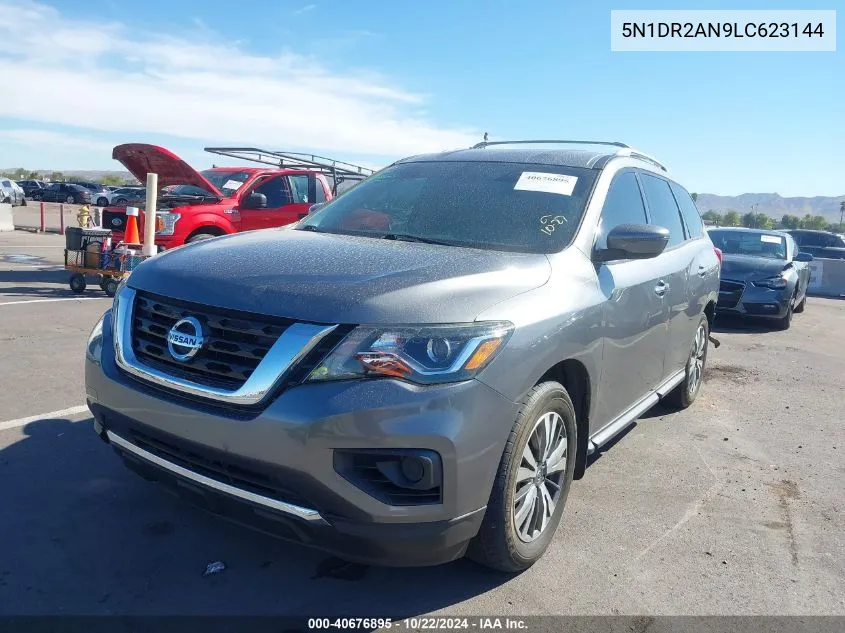 2020 Nissan Pathfinder S 2Wd VIN: 5N1DR2AN9LC623144 Lot: 40676895