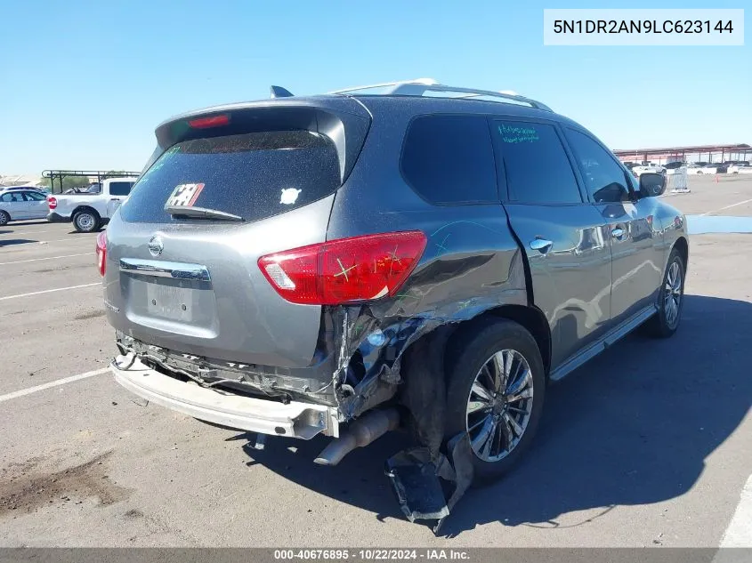 2020 Nissan Pathfinder S 2Wd VIN: 5N1DR2AN9LC623144 Lot: 40676895