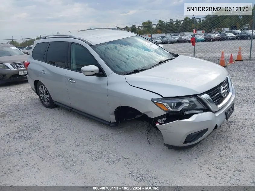 5N1DR2BM2LC612170 2020 Nissan Pathfinder Sv 4Wd