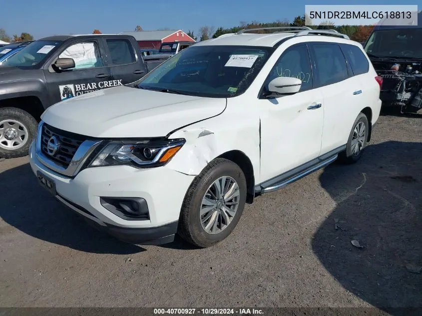 2020 Nissan Pathfinder Sv 4Wd VIN: 5N1DR2BM4LC618813 Lot: 40700927