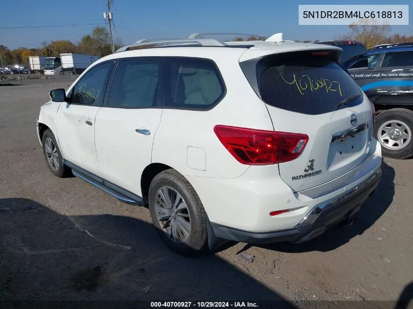 2020 Nissan Pathfinder Sv 4Wd VIN: 5N1DR2BM4LC618813 Lot: 40700927