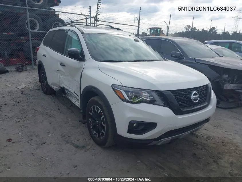 5N1DR2CN1LC634037 2020 Nissan Pathfinder Sl 2Wd