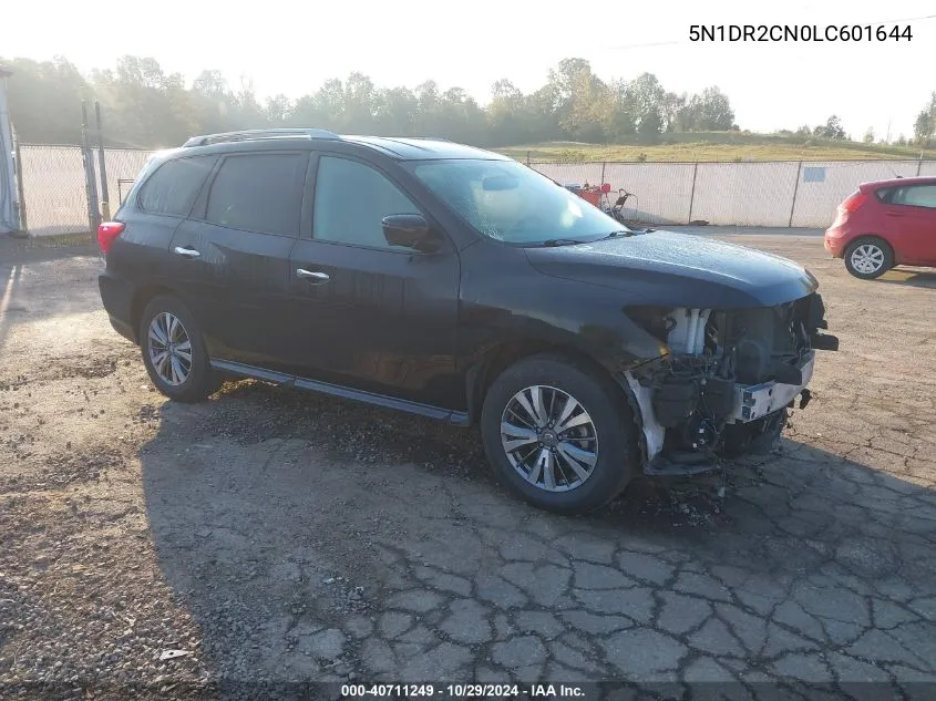 5N1DR2CN0LC601644 2020 Nissan Pathfinder Sl 2Wd