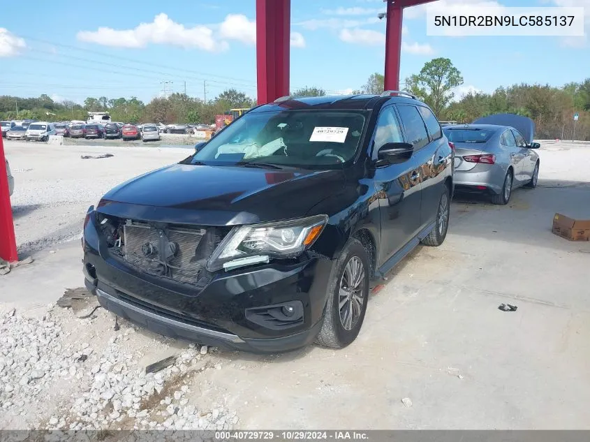 2020 Nissan Pathfinder Sv 2Wd VIN: 5N1DR2BN9LC585137 Lot: 40729729