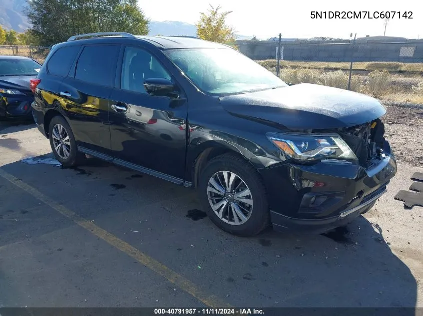 2020 Nissan Pathfinder Sl 4Wd VIN: 5N1DR2CM7LC607142 Lot: 40791957