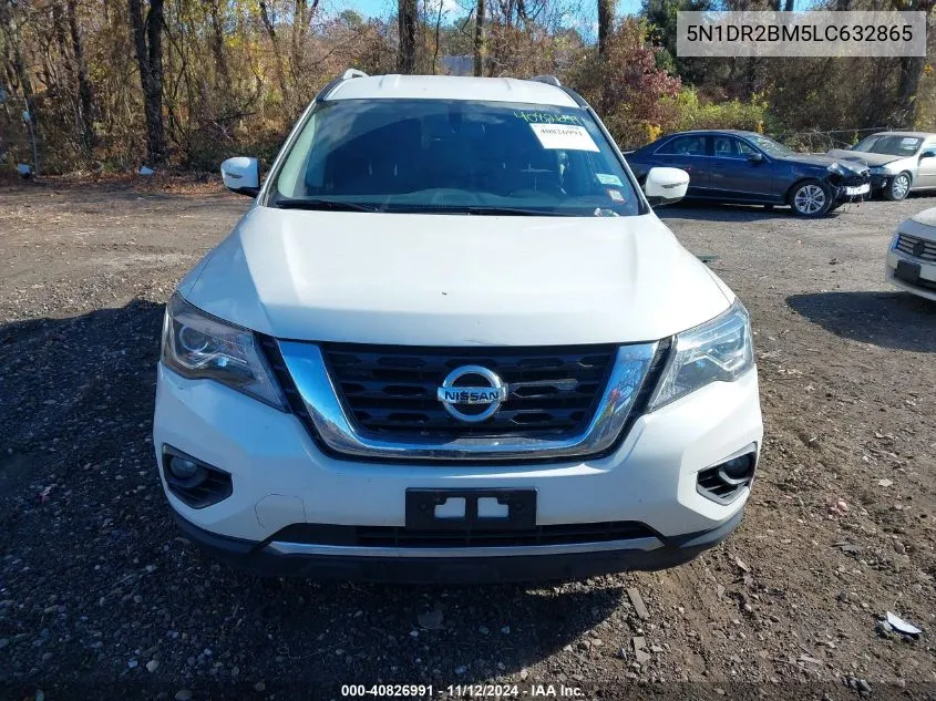 2020 Nissan Pathfinder Sv 4Wd VIN: 5N1DR2BM5LC632865 Lot: 40826991