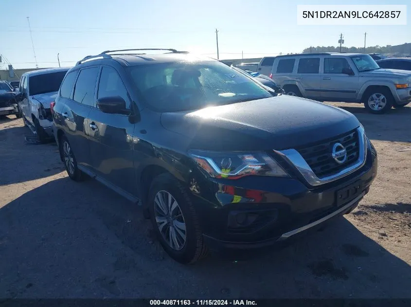 2020 Nissan Pathfinder S 2Wd VIN: 5N1DR2AN9LC642857 Lot: 40871163